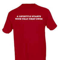 A LIFESTYLE STARTS WITH THAT FIRST SWIM