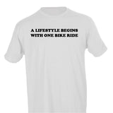 A LIFESTYLE BEGINS WITH ONE BIKE RIDE